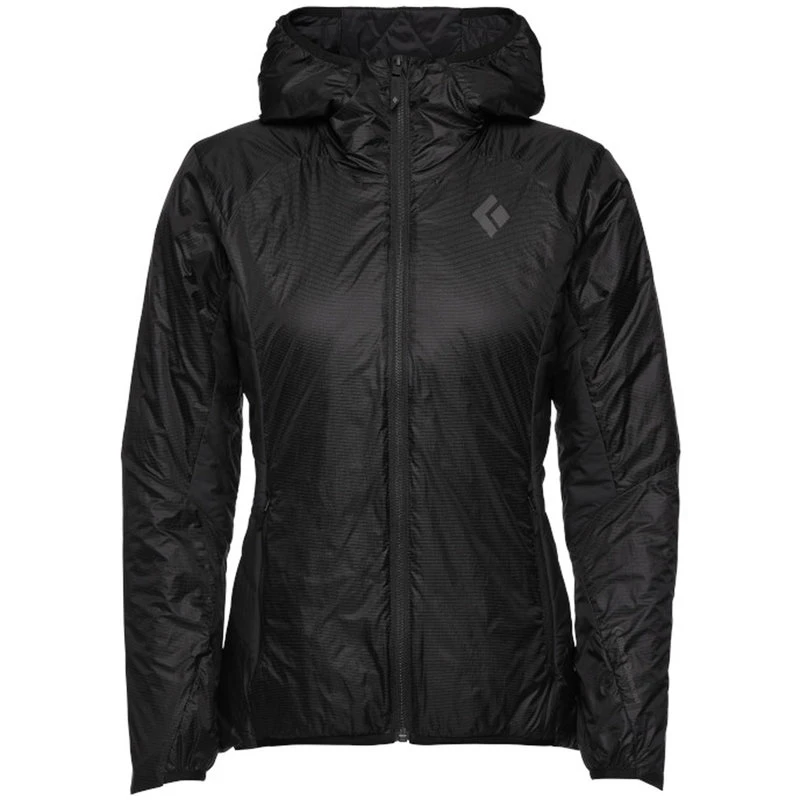 Black Diamond Manteau Isolé À Capuchon Vision Hybrid Femme 1 Black Diamond Manteau Isolé À Capuchon Vision Hybrid Femme