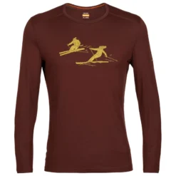 Icebreaker Haut à Col Rond 200 Oasis Last Run - Hommes