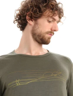 Icebreaker Haut à Col Rond 200 Oasis Ski Stripes - Hommes 6 Icebreaker Haut à Col Rond 200 Oasis Ski Stripes - Hommes -Head Snow Shop icebreaker haut a col rond 200 oasis ski stripes h 2