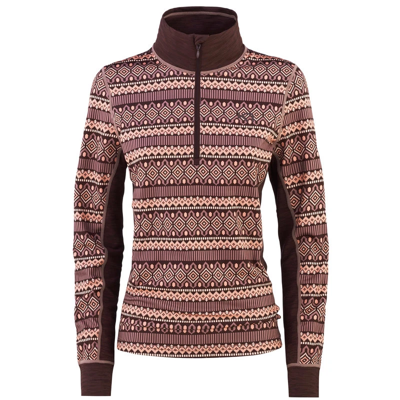 Kari Traa Chandail Demi Zip Lune 4 Kari Traa Chandail Demi Zip Lune - Image 4