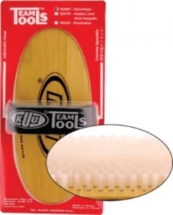 Brosse Ovale En Nylon Souple (8" X 3,5") Avec Dragonne Réglable.