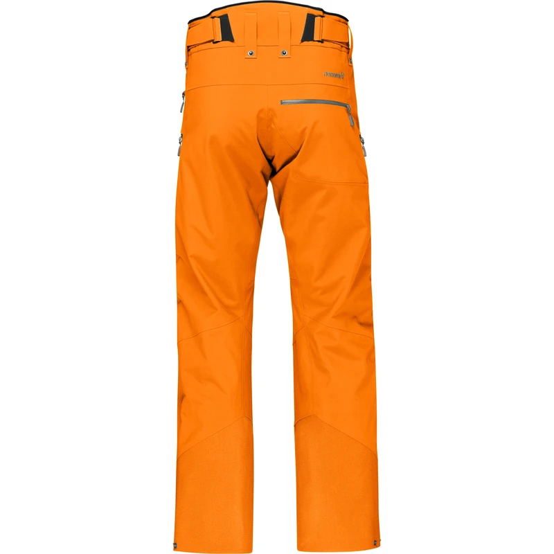 Norrona Pantalon Coquille Lofoten Gore-Tex Pro Orange Popsicle 2 Norrona Pantalon Coquille Lofoten Gore-Tex Pro Orange Popsicle - Image 2