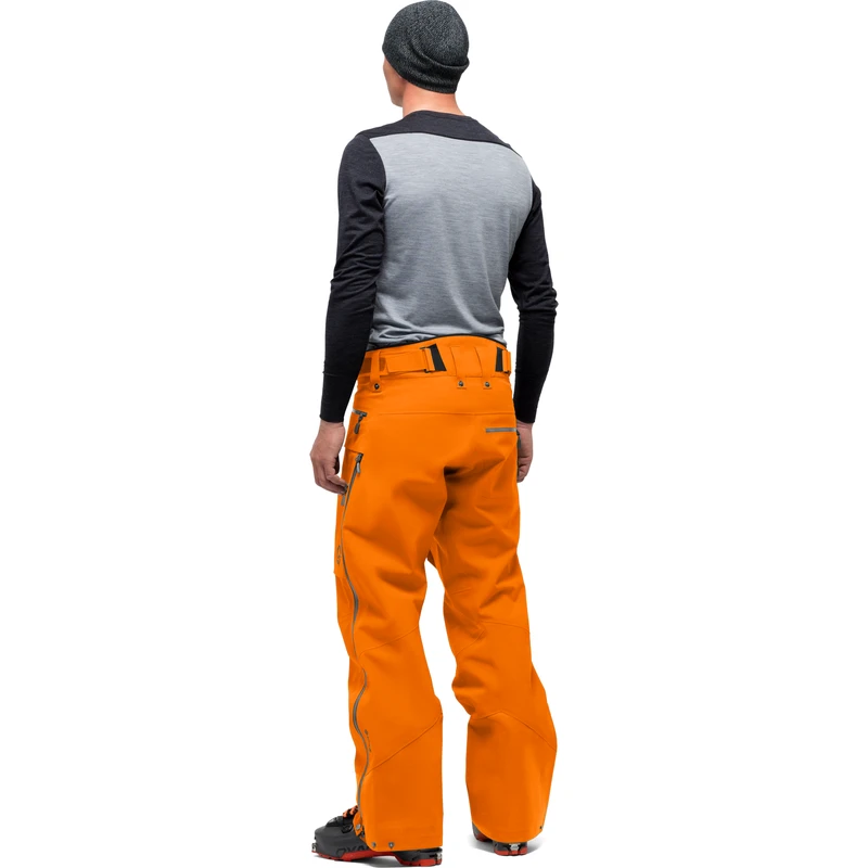 Norrona Pantalon Coquille Lofoten Gore-Tex Pro Orange Popsicle 4 Norrona Pantalon Coquille Lofoten Gore-Tex Pro Orange Popsicle - Image 4