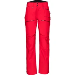 Norrona Pantalon Coquille Lofoten Gore-Tex Pro W True Red