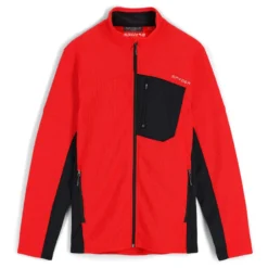 Spyder Chandail Bandit Hybrid Full Zip -Head Snow Shop spyder chandail bandit hybrid full zip 2