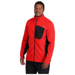 Spyder Chandail Bandit Hybrid Full Zip -Head Snow Shop spyder chandail bandit hybrid full zip 4